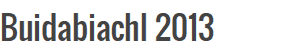 Buidabiachl 2013